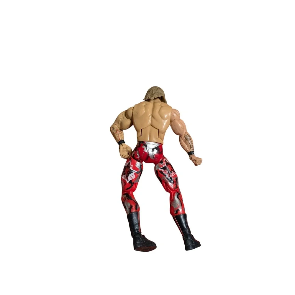 WWE Edge Rated R Superstar Action Figure Red Silver Camo Tights Wrestling Toy